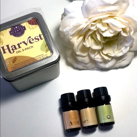 Scentsy Harvest Oil Three Pack Tin